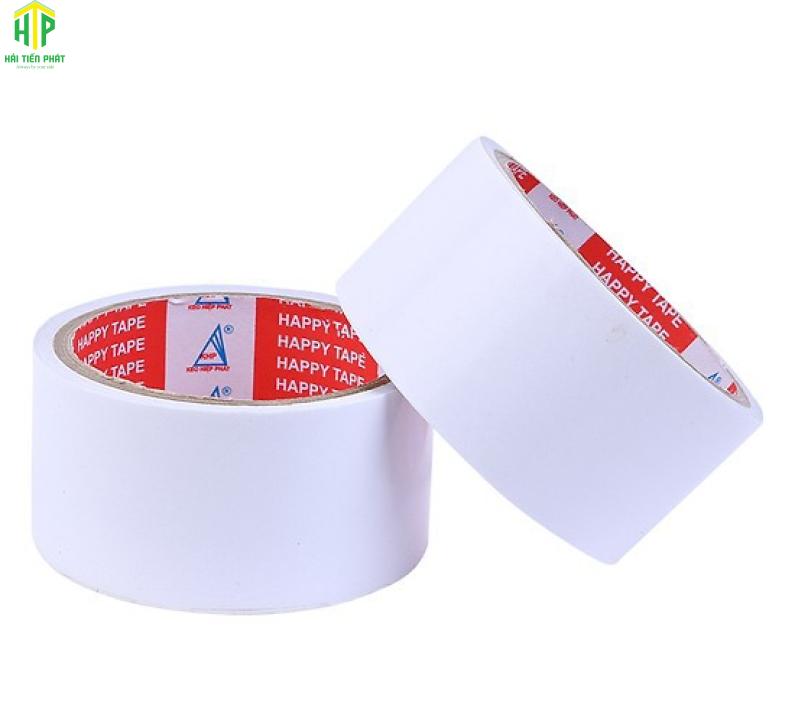 Băng keo 2 mặt trắng 48mm