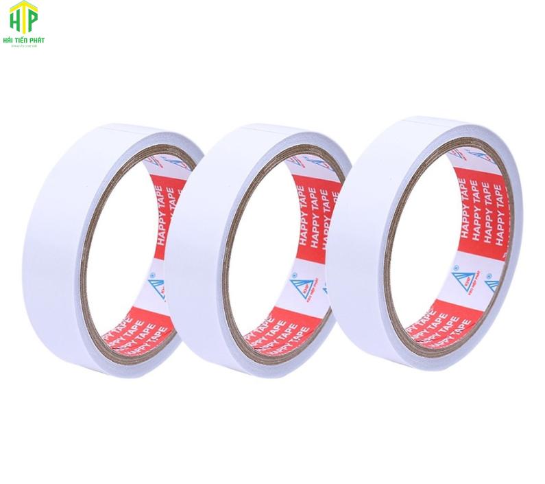 Băng keo 2 mặt trắng 24mm