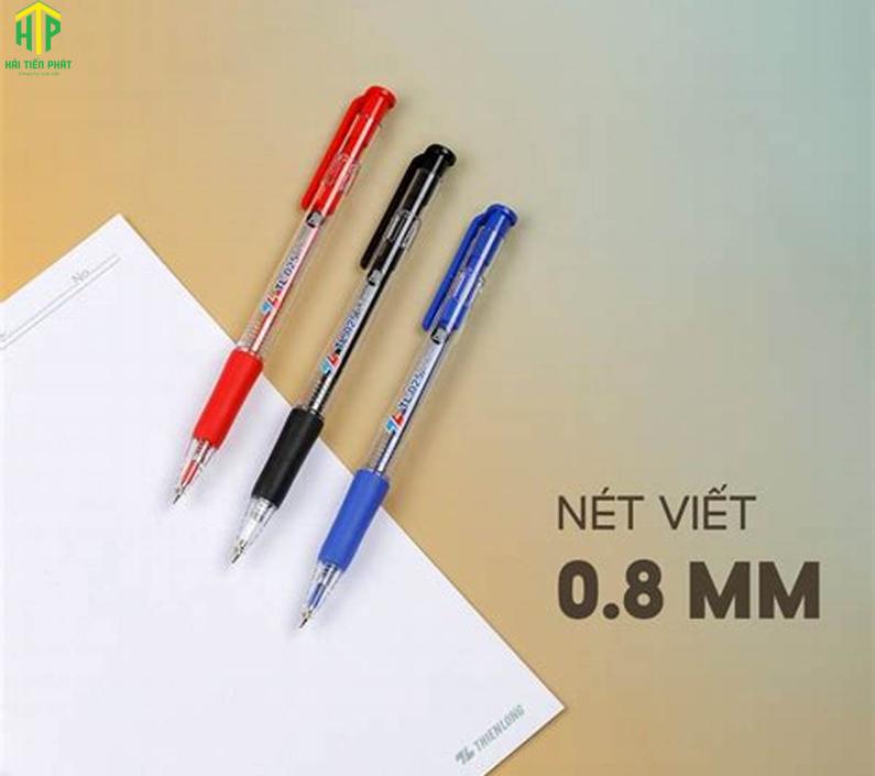 Bút bi TL-025 (xanh, đỏ, đen)