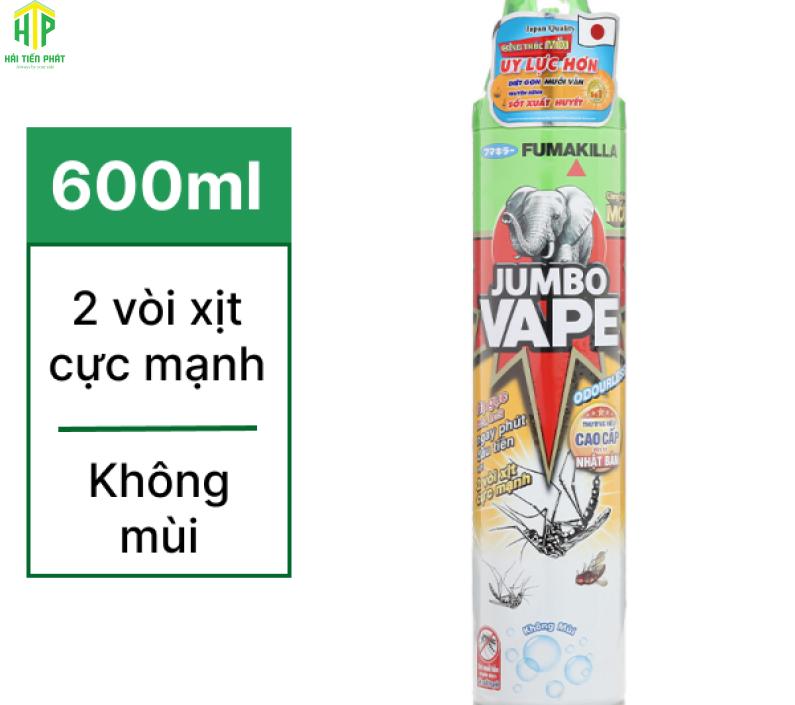 Xịt muỗi và côn trùng JUMBO 600ML