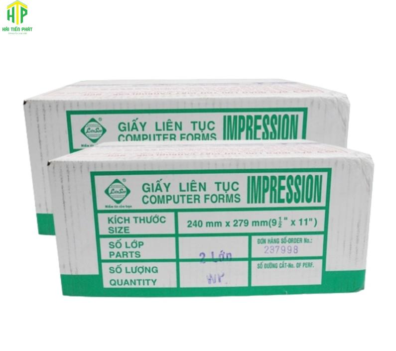 Giấy in liên tục 3,5 liên - 240x279mm