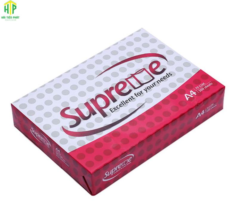 Giấy Supreme A4 70gsm