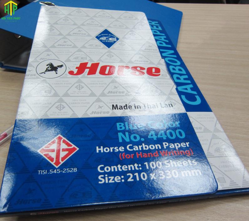 Giấy than Horse xanh