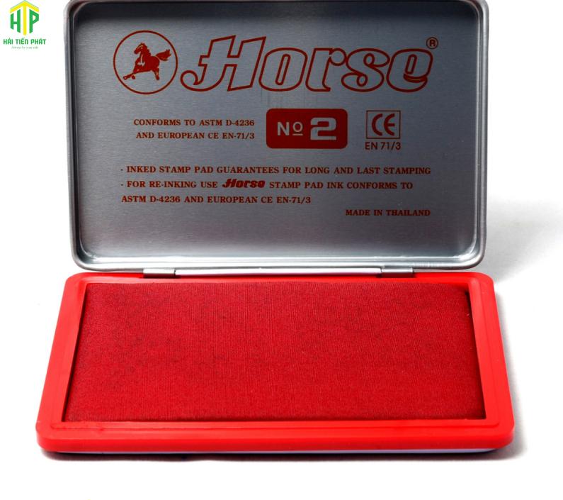 Tampon horse đỏ số 2