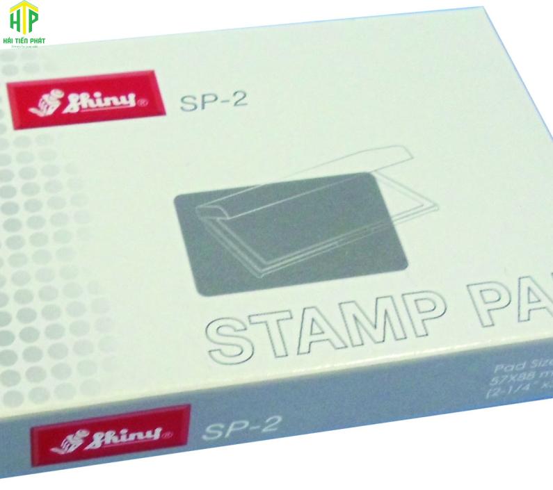 Hộp dấu nhựa Shiny SP.02 - có mực sẵn