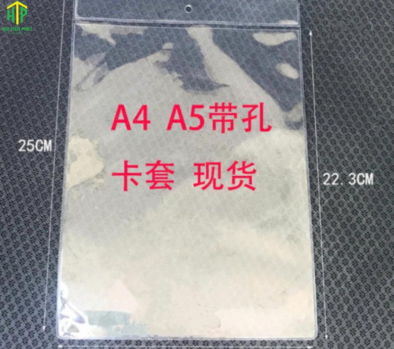 Túi PP dẻo A4, A5