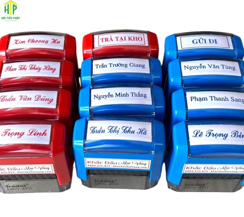 Khắc dấu tên chữ đẹp theo yêu cầu
